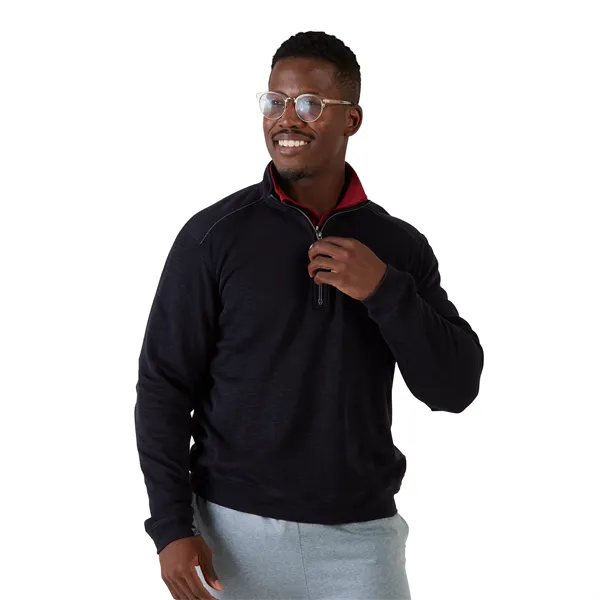 Storm Creek Men's Shoreliner Cotton/Bamboo Blend Quarter Zip - Storm Creek Men's Shoreliner Cotton/Bamboo Blend Quarter Zip - Image 13 of 19