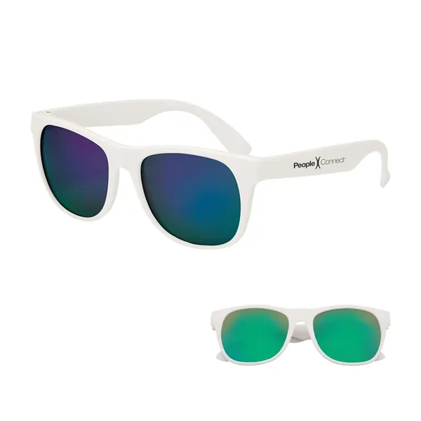 Rubberized Mirrored Sunglasses - Rubberized Mirrored Sunglasses - Image 2 of 5