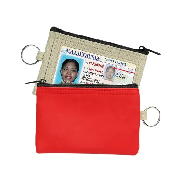 Coin Pouch W/Id Window & Split Ring - Coin Pouch W/Id Window & Split Ring - Image 5 of 5