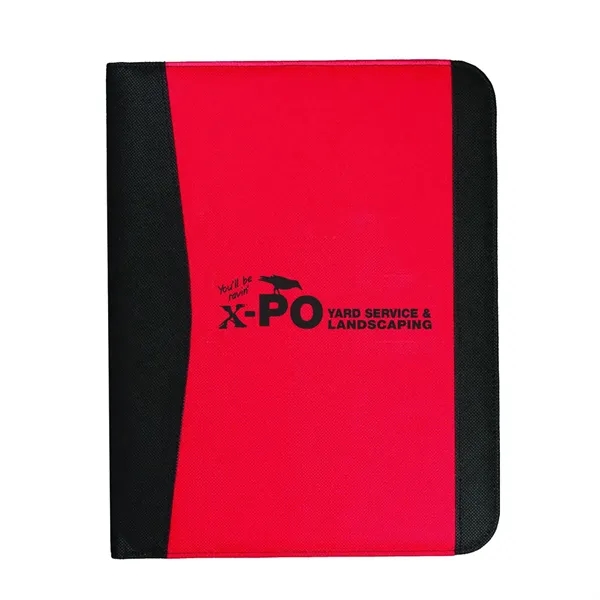 Letter Size Non-Woven Padfolio - Letter Size Non-Woven Padfolio - Image 2 of 5