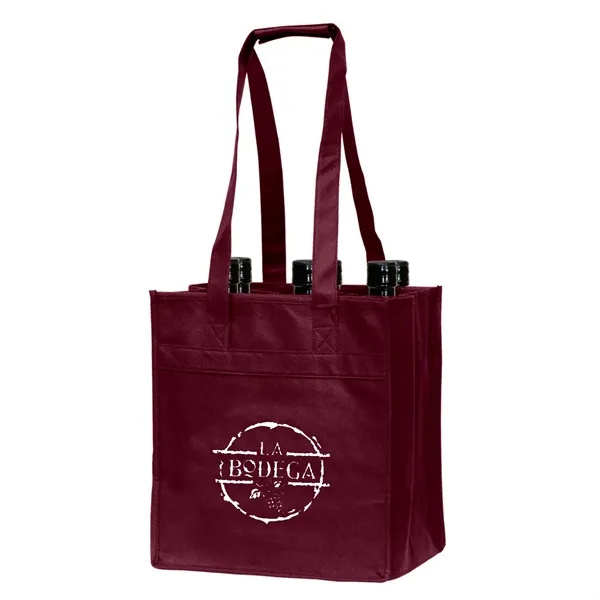 Polytex 6 Bottle Wine Tote - Polytex 6 Bottle Wine Tote - Image 1 of 3
