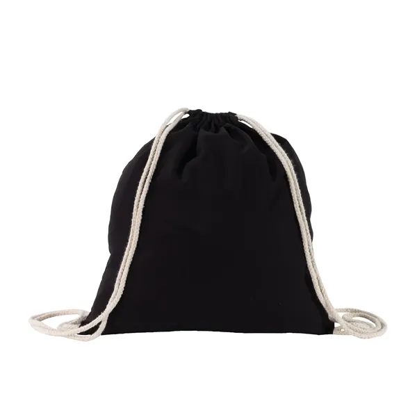 Natural Drawstring Backpack - Natural Drawstring Backpack - Image 3 of 4