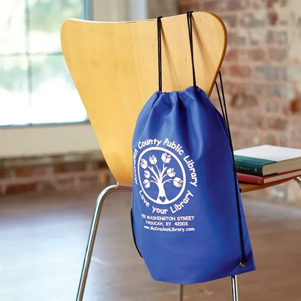 Non Woven Drawstring Backpack - Non Woven Drawstring Backpack - Image 1 of 8