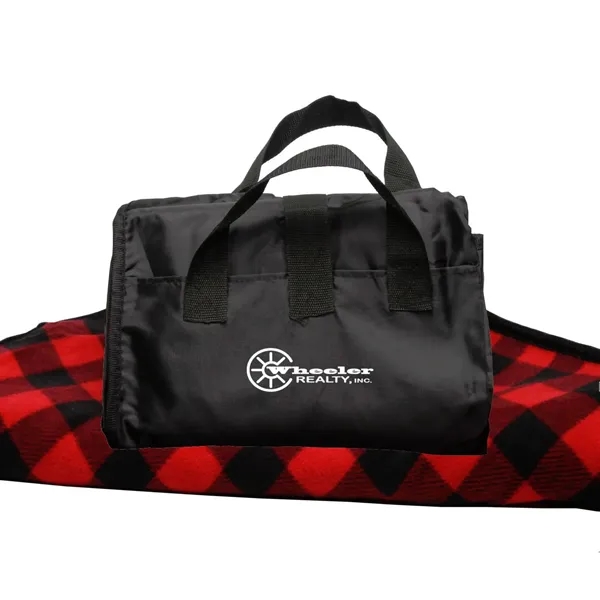 Fleece / Nylon Picnic Blanket - Fleece / Nylon Picnic Blanket - Image 6 of 17