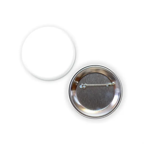 2-3/16 Diam Round Button w/ Pin - 2-3/16 Diam Round Button w/ Pin - Image 1 of 1