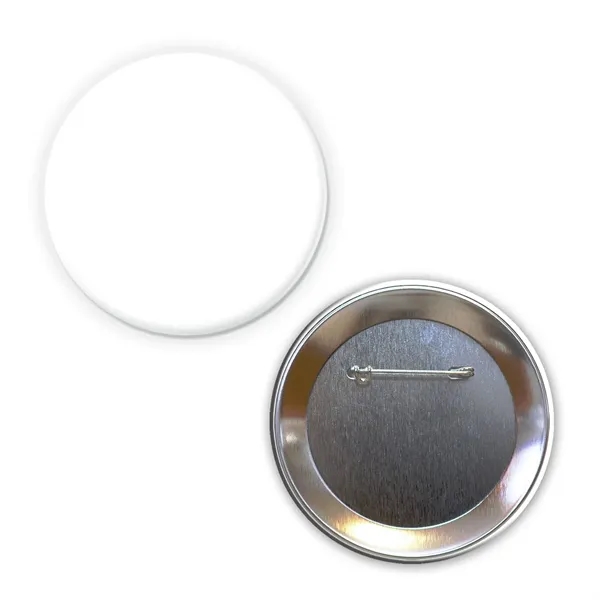 3 Diam Round Button w/ Pin - 3 Diam Round Button w/ Pin - Image 1 of 1