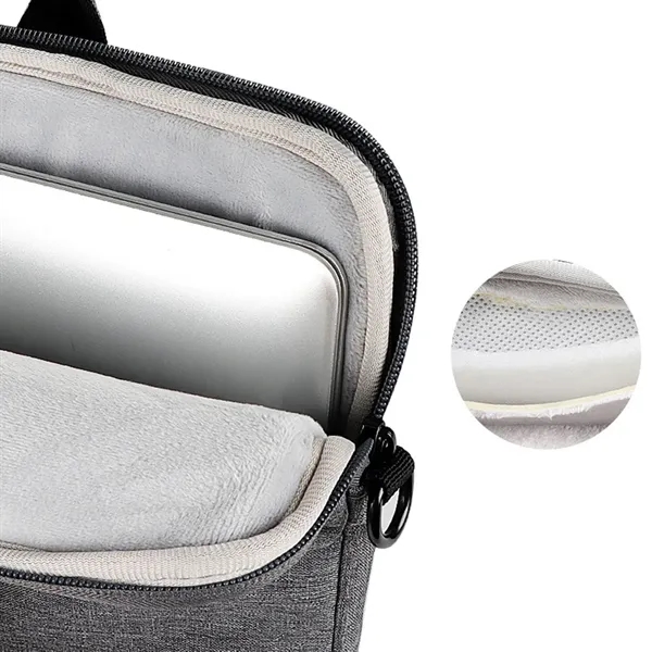 Single Shoulder Handheld Waterproof Briefcase Laptop Bag - Single Shoulder Handheld Waterproof Briefcase Laptop Bag - Image 2 of 4