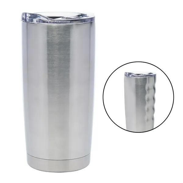 Perfect Temp 20 oz. Grip Stainless Vacuum Tumbler - Perfect Temp 20 oz. Grip Stainless Vacuum Tumbler - Image 4 of 5