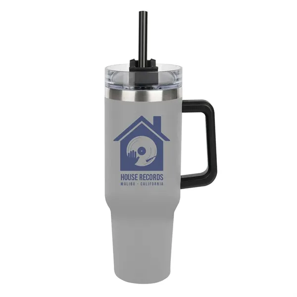 The Forty - Double Wall Tumbler with Handle - The Forty - Double Wall Tumbler with Handle - Image 2 of 12