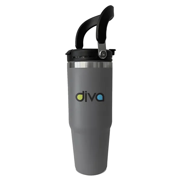 The Thirty - Flip Handle Vacuum Tumbler - The Thirty - Flip Handle Vacuum Tumbler - Image 1 of 9