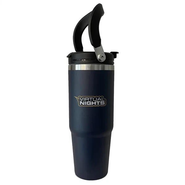 The Thirty - Flip Handle Vacuum Tumbler - The Thirty - Flip Handle Vacuum Tumbler - Image 2 of 9
