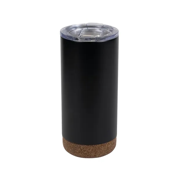 Cork Bottom 16oz Stainless Steel Vacuum Tumbler - Cork Bottom 16oz Stainless Steel Vacuum Tumbler - Image 2 of 5