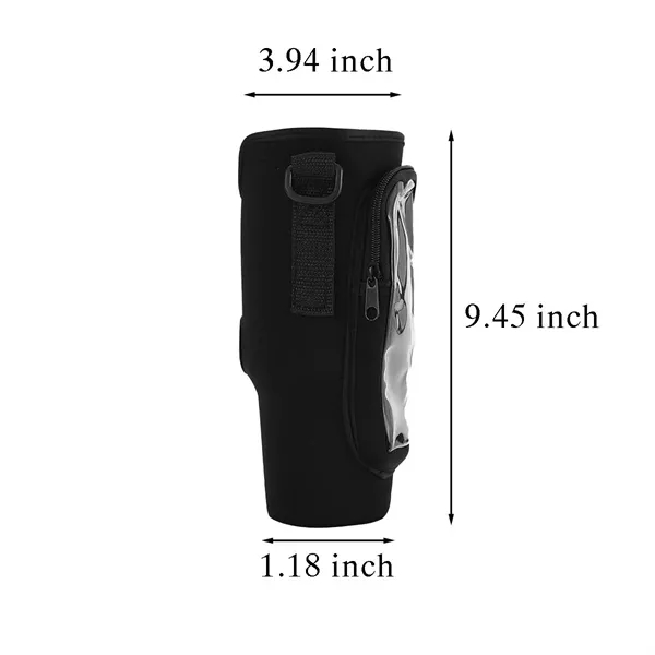 Touch Screen Water Bottle Carrier Bag for 40oz Tumbler - Touch Screen Water Bottle Carrier Bag for 40oz Tumbler - Image 1 of 4