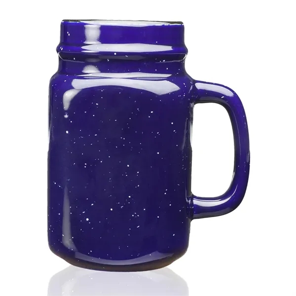 16 oz. Savannah Speckle Ceramic Mason Jars - 16 oz. Savannah Speckle Ceramic Mason Jars - Image 7 of 8
