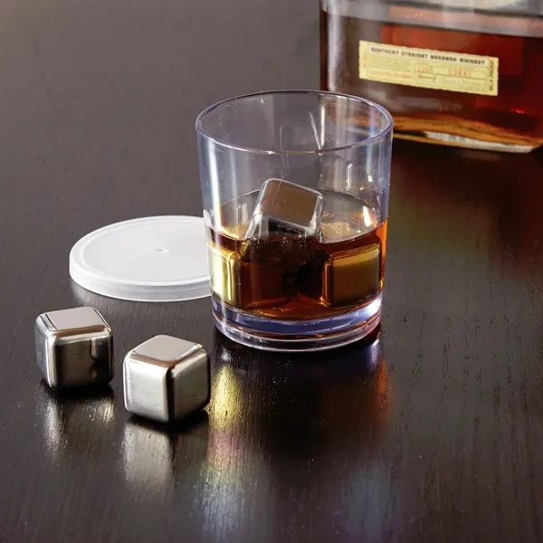 Stainless Steel Ice Cube Cup Set - Stainless Steel Ice Cube Cup Set - Image 1 of 1