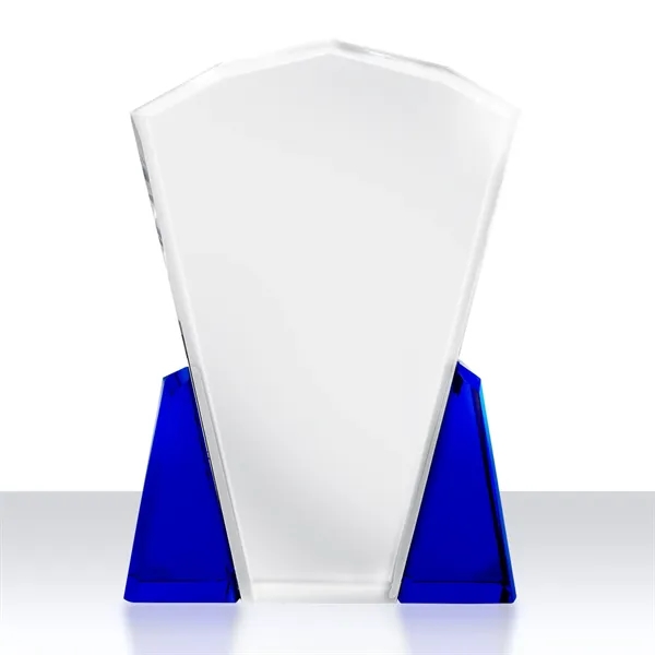Facet Top Award with Blue Accents - Facet Top Award with Blue Accents - Image 0 of 1