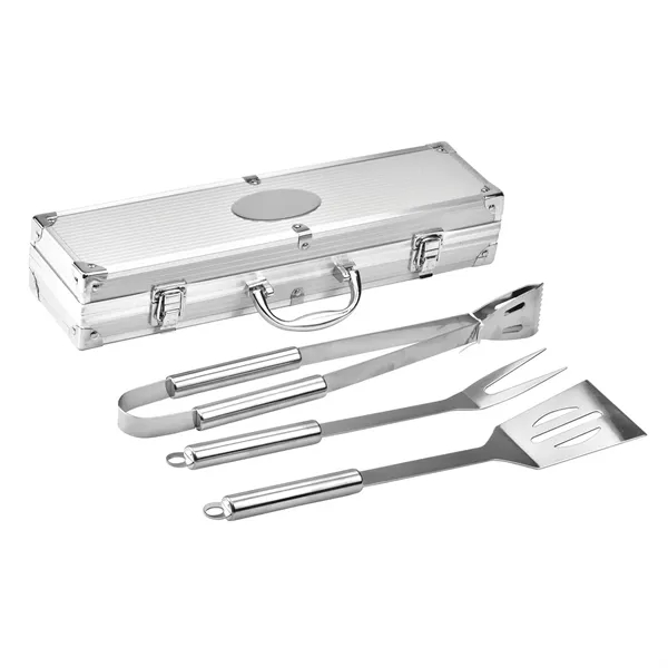 Hard Case 3 Piece BBQ Set - Hard Case 3 Piece BBQ Set - Image 1 of 1