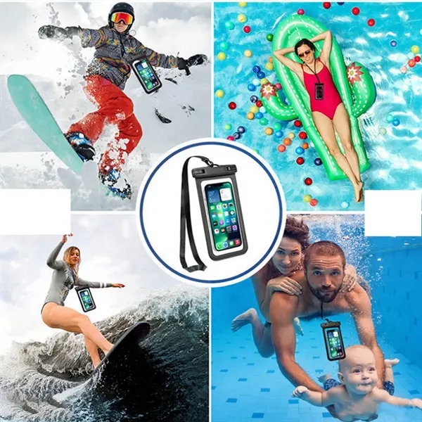 Waterproof Pouch Cell Phone Dry Bag Case - Waterproof Pouch Cell Phone Dry Bag Case - Image 2 of 11