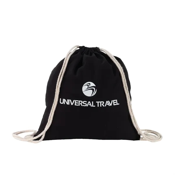 Custom Natural Drawstring Backpack