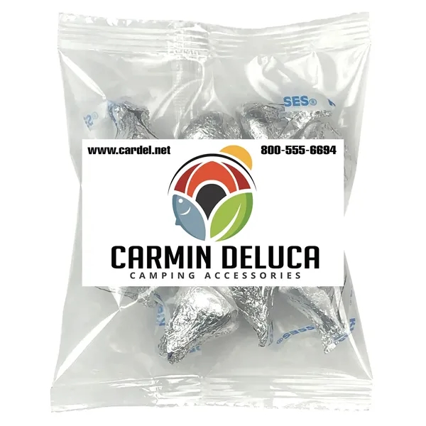 Custom Small Snack Bag with Rectangle Magnet Premium Fill