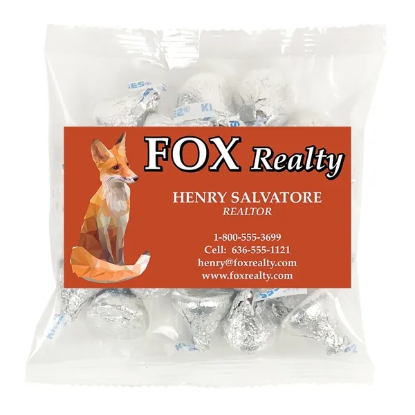 Custom Large Snack Bag with Rectangle Magnet Premium Fill