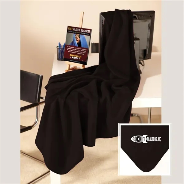 Custom Promo Fleece Throw