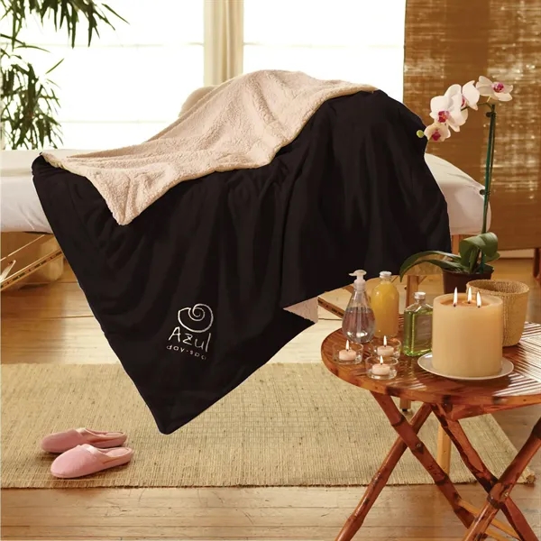 Custom Micro Mink Sherpa Blanket