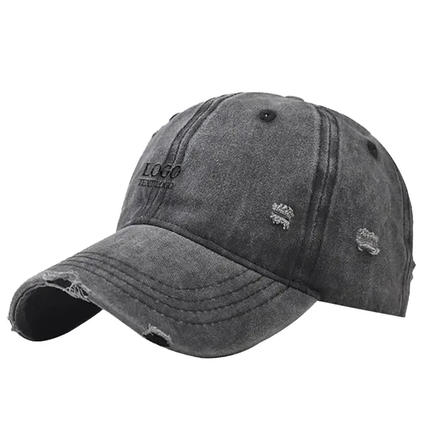 Custom Ripped Distressed Custom Hat