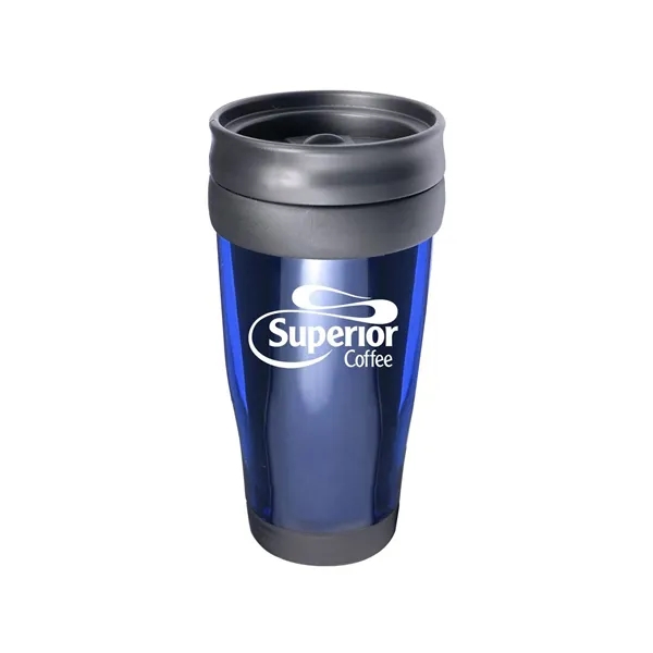 Custom Translucent 15 Oz Travel Tumbler