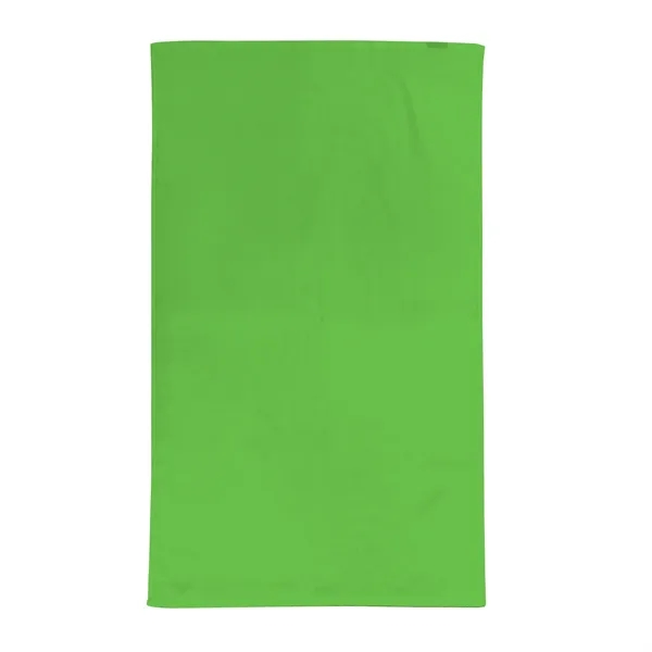Custom Fitness Terry Velour Towel Dobby Hem
