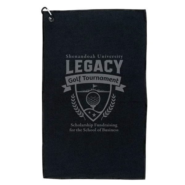 Waffle Weave Golf Towel