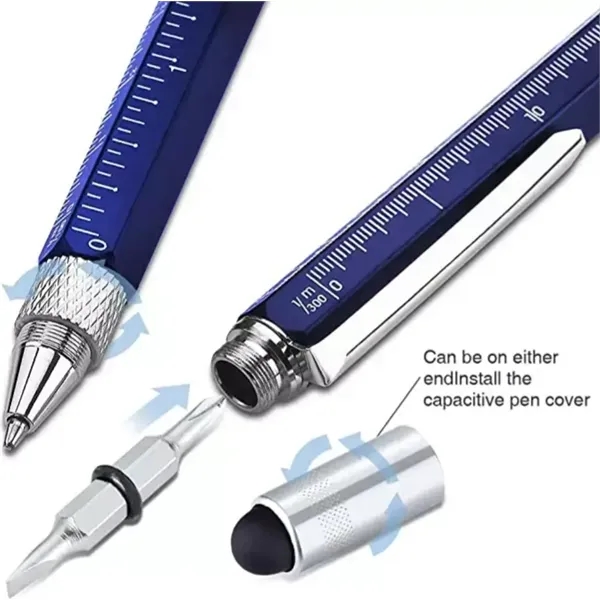 Multi-Tool Carpenter Ballpoint Pen - Multi-Tool Carpenter Ballpoint Pen - Image 4 of 4