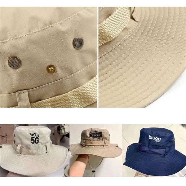 Sun Protection Floppy Visor Bucket Hat - Sun Protection Floppy Visor Bucket Hat - Image 2 of 9