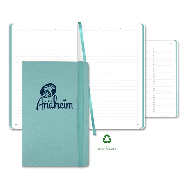 Carapace Medio Lined Recycled White Page Journal - Carapace Medio Lined Recycled White Page Journal - Image 3 of 9