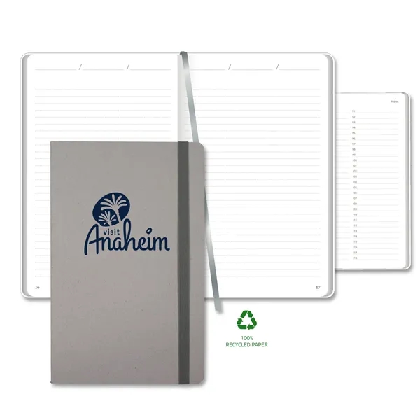 Carapace Medio Lined Recycled White Page Journal - Carapace Medio Lined Recycled White Page Journal - Image 5 of 9