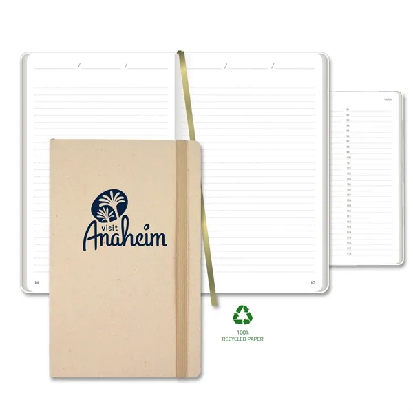 Carapace Medio Lined Recycled White Page Journal - Carapace Medio Lined Recycled White Page Journal - Image 7 of 9
