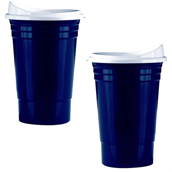 Ultimate Party Cup 16 Oz with Lid - Ultimate Party Cup 16 Oz with Lid - Image 21 of 25