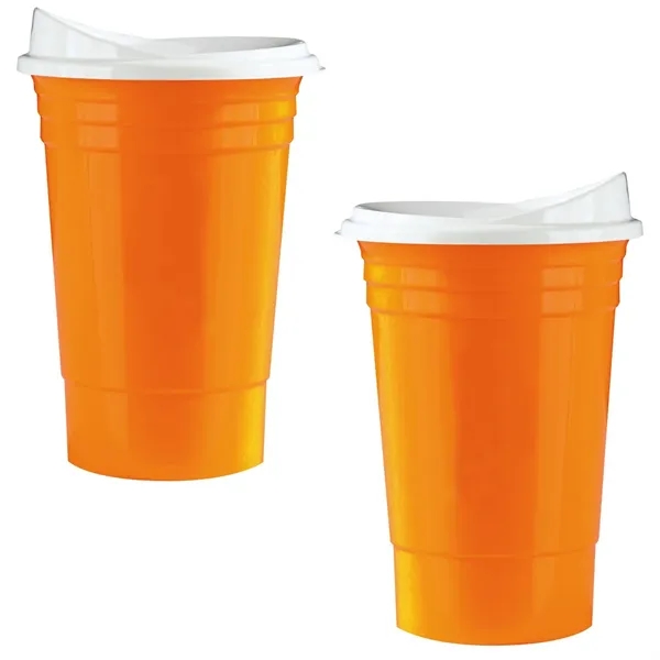 Ultimate Party Cup 16 Oz with Lid - Ultimate Party Cup 16 Oz with Lid - Image 22 of 25