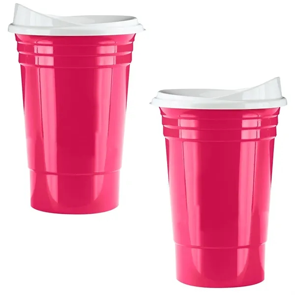 Ultimate Party Cup 16 Oz with Lid - Ultimate Party Cup 16 Oz with Lid - Image 23 of 25