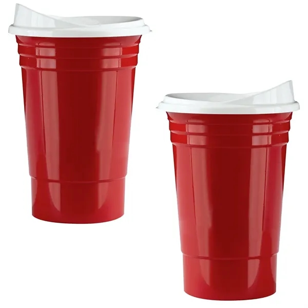 Ultimate Party Cup 16 Oz with Lid - Ultimate Party Cup 16 Oz with Lid - Image 24 of 25