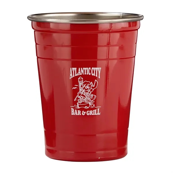 16 Oz Stainles Steel Party Cup - 16 Oz Stainles Steel Party Cup - Image 0 of 3