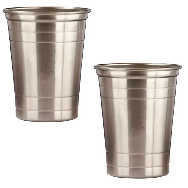 16 Oz Stainles Steel Party Cup - 16 Oz Stainles Steel Party Cup - Image 3 of 3