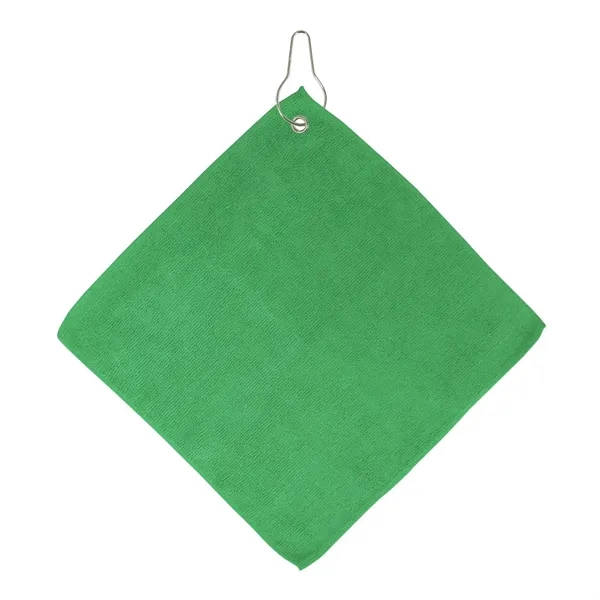 Microfiber Golf Towel W/Hook - Microfiber Golf Towel W/Hook - Image 5 of 7
