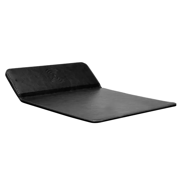 Wireless Charging Mousepad with Phone Stand - Wireless Charging Mousepad with Phone Stand - Image 1 of 1