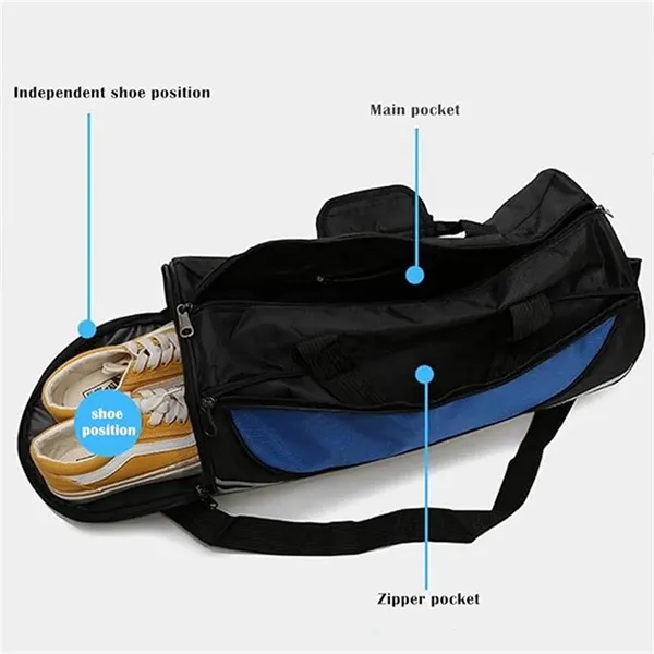 Large capacity dry and wet separation crossbody fitness bag - Large capacity dry and wet separation crossbody fitness bag - Image 2 of 4
