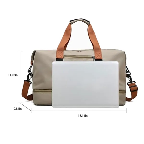 Dry wet separation hand-held crossbody fitness  luggage bag - Dry wet separation hand-held crossbody fitness  luggage bag - Image 1 of 4