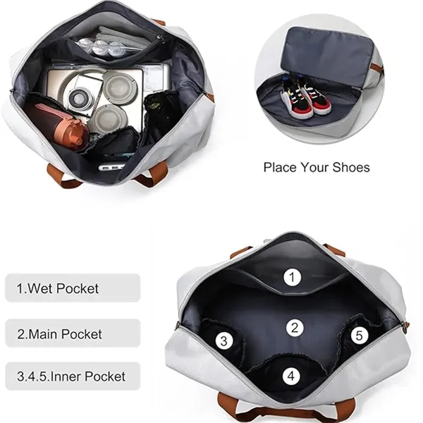 Dry wet separation hand-held crossbody fitness  luggage bag - Dry wet separation hand-held crossbody fitness  luggage bag - Image 2 of 4