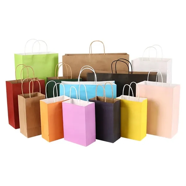 Recycling Kraft Paper Tote Bag - Recycling Kraft Paper Tote Bag - Image 0 of 4