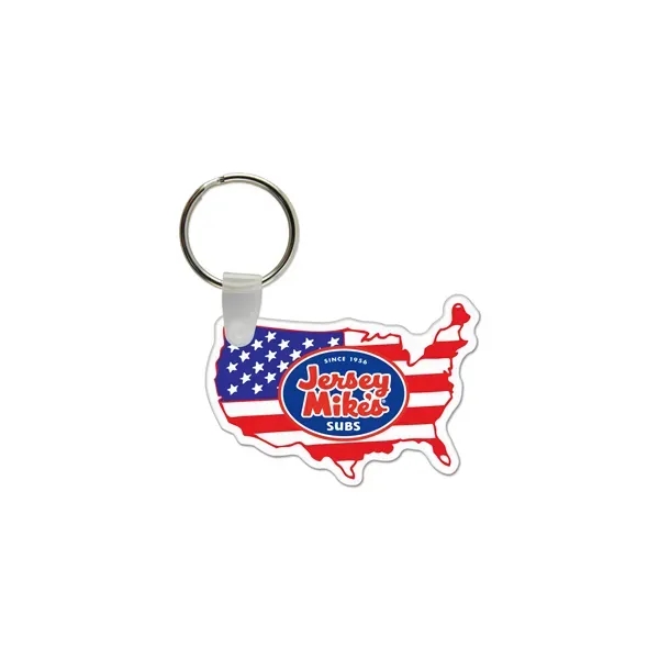 USA Made Vinyl Keychain - USA Made Vinyl Keychain - Image 0 of 0