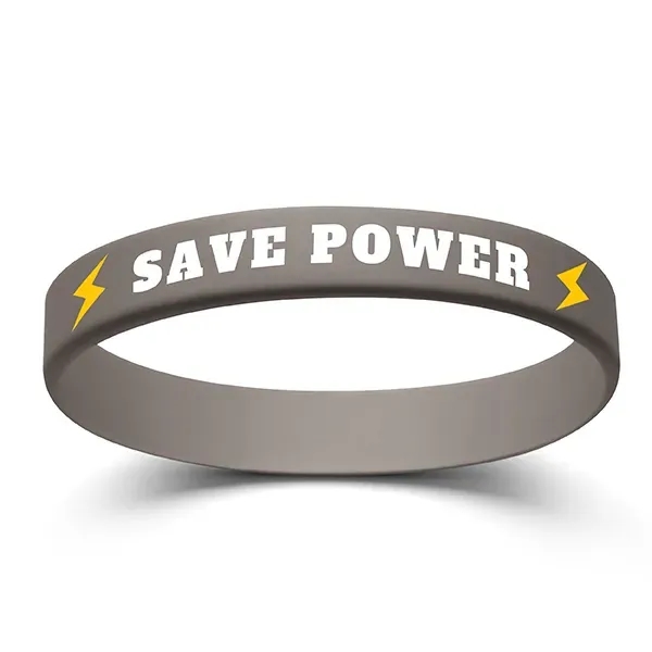 Custom Printed Silicone Wristbands - Custom Printed Silicone Wristbands - Image 0 of 11